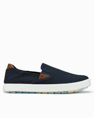 Men's OluKai Wai'alae Slip-On Golf Shoes - Trench Blue