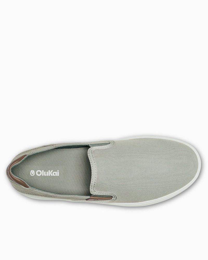 Men's OluKai Wai'alae Slip-On Golf Shoes - Ash