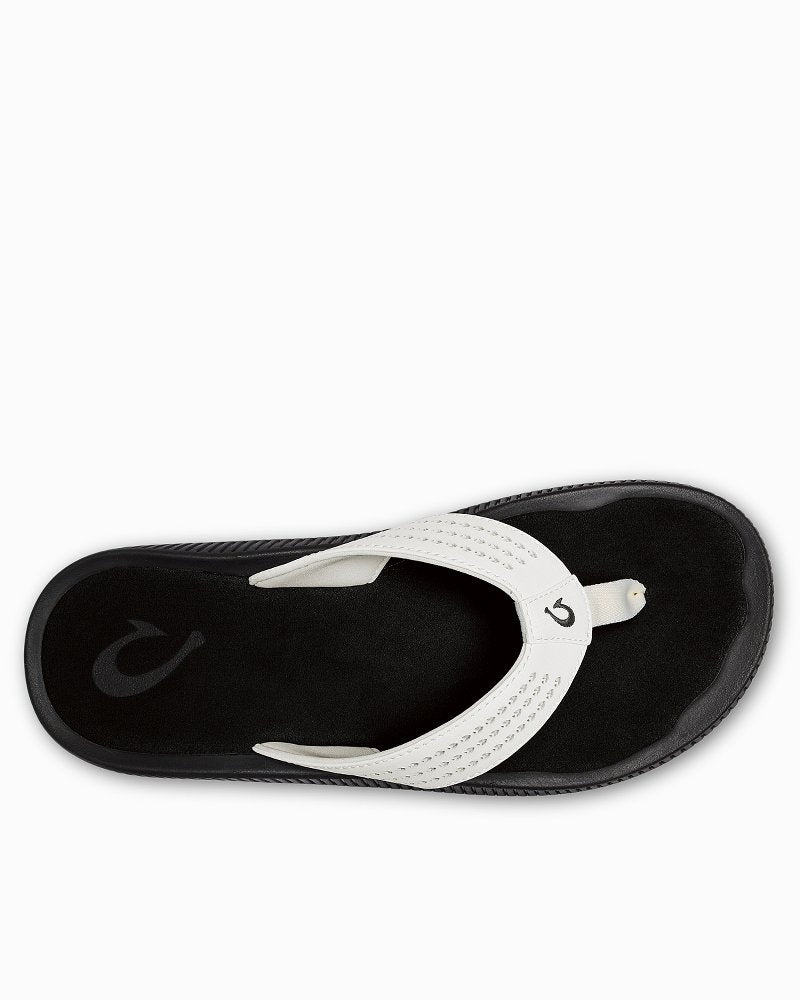 Men's OluKai Ulele Golf Sandals - White