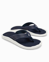 Men's OluKai Ulele Golf Sandals - Trench Blue