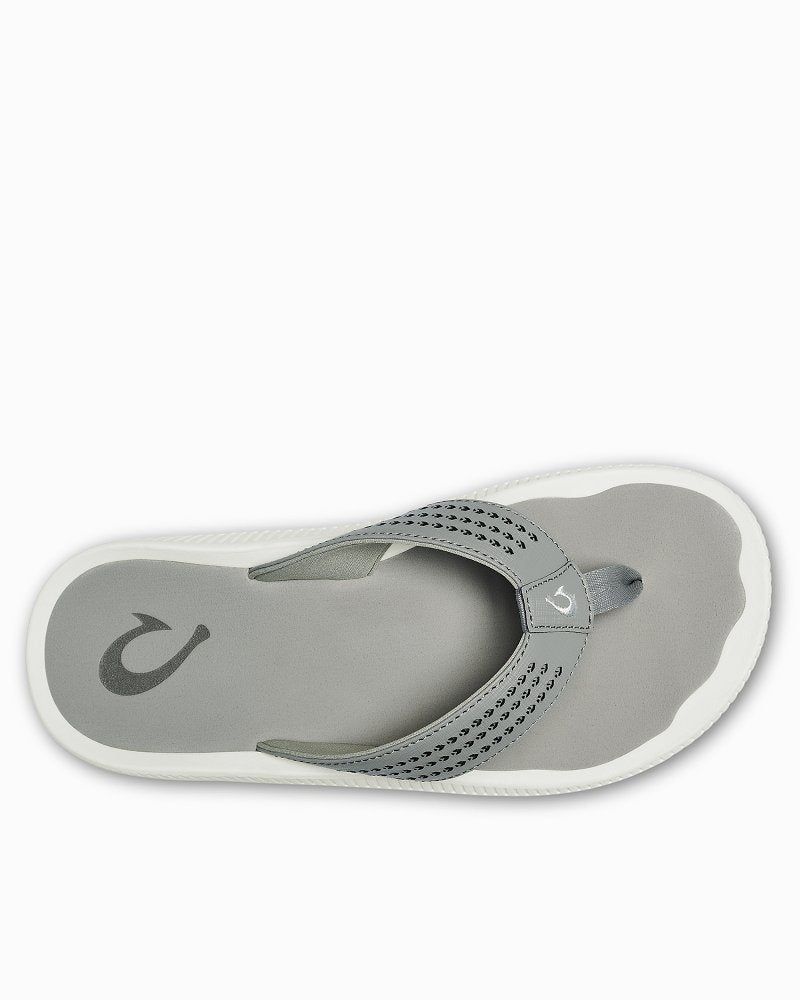 Men's OluKai Ulele Golf Sandals - Ash