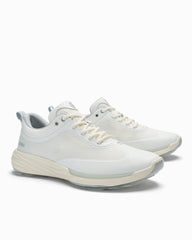 Men's OluKai Mākena Waterproof Golf Shoes - White