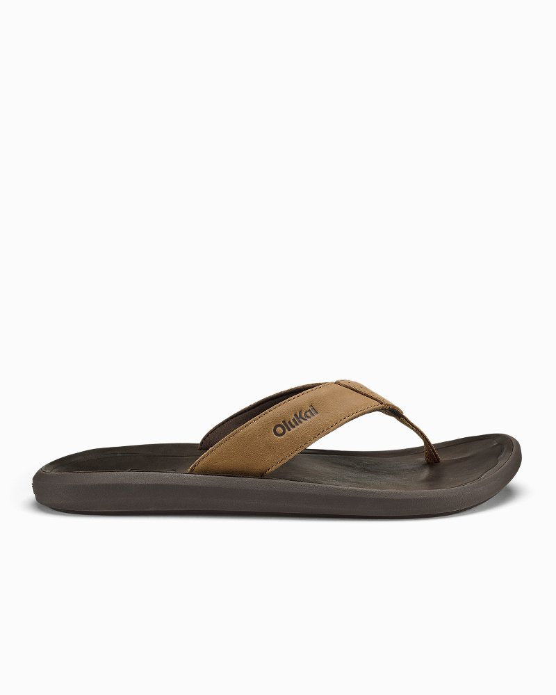 Men's OluKai Pili Sandals - Tan