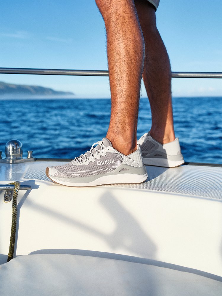 Men's OluKai 'Ahi Sneakers - Ash