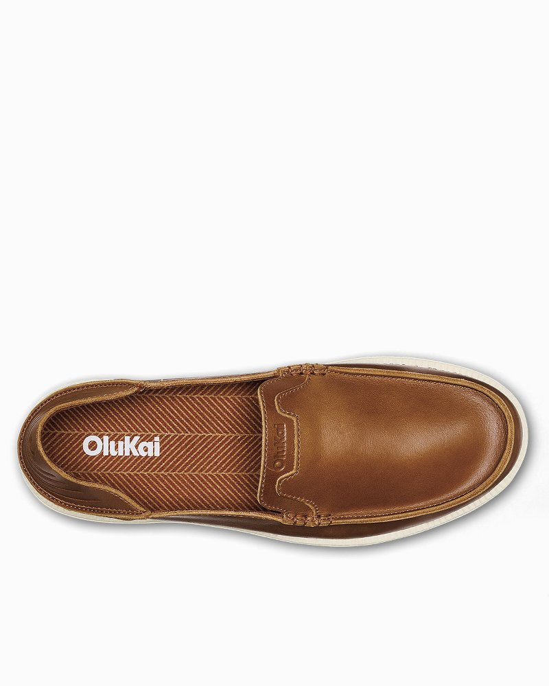 Men's OluKai Kākaha Nia Slip-On Loafers - Fox