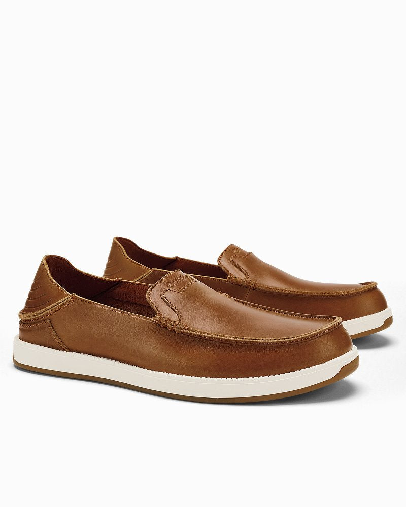 Men's OluKai Kākaha Nia Slip-On Loafers - Fox