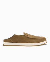 Men's OluKai Kākaha Nia Slip-On Loafers - Vintage Khaki