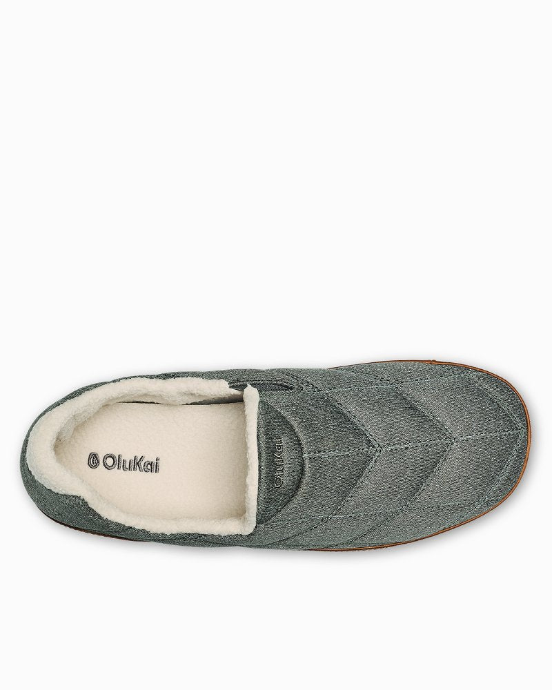 Men's OluKai Pūku'i Slippers - Ash