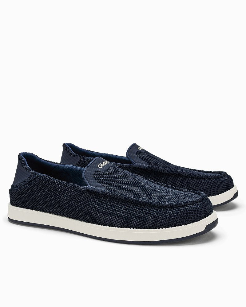 Men's OluKai Kākaha Mesh Slip-On Shoes - Navy