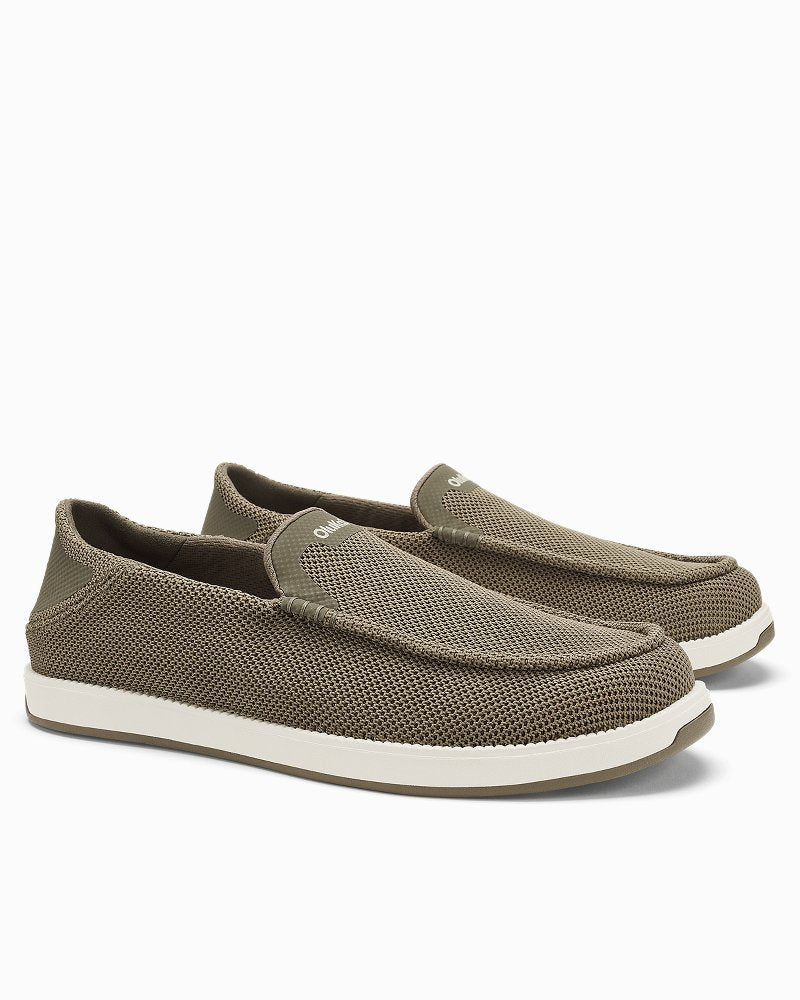 Men's OluKai Kākaha Mesh Slip-On Shoes - Clay