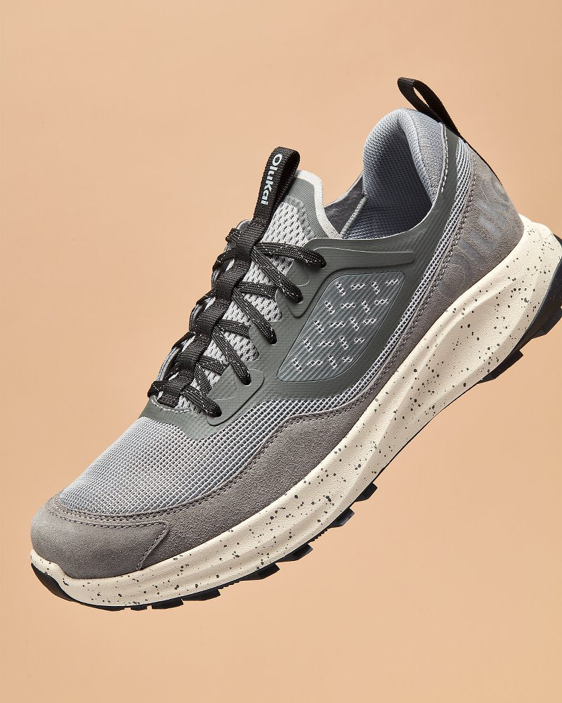 Men's OluKai Makiki Sneakers - Cloud Grey