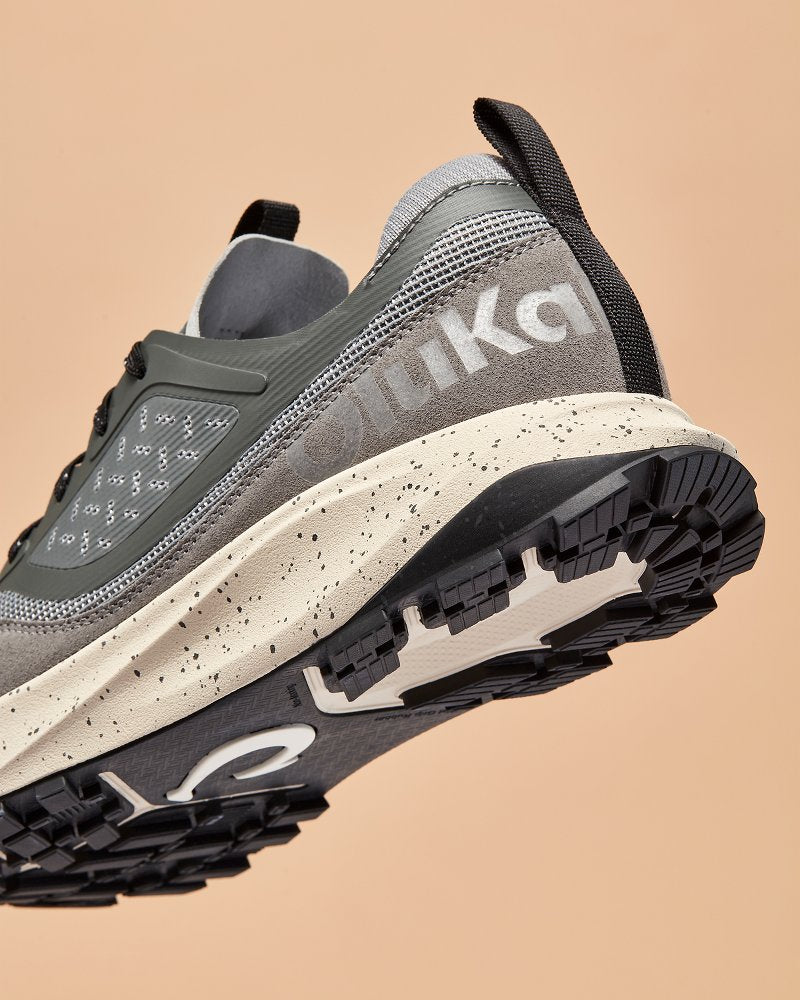 Men's OluKai Makiki Sneakers - Cloud Grey