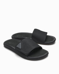 Men's OluKai Ulele Slides - Lava Rock
