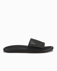 Men's OluKai Ulele Slides - Lava Rock