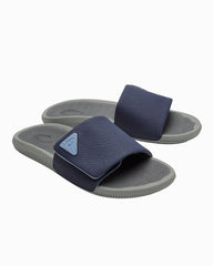 Men's OluKai Ulele Slides - Blue Depth