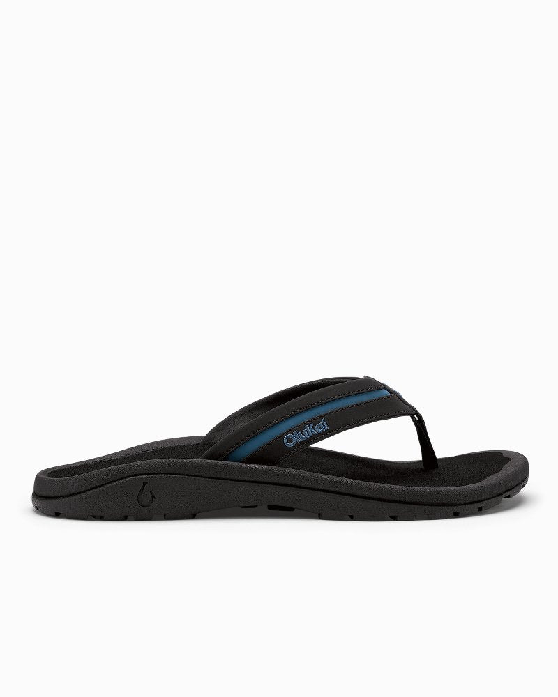 Men's OluKai Ohana Palua Sandals - Black