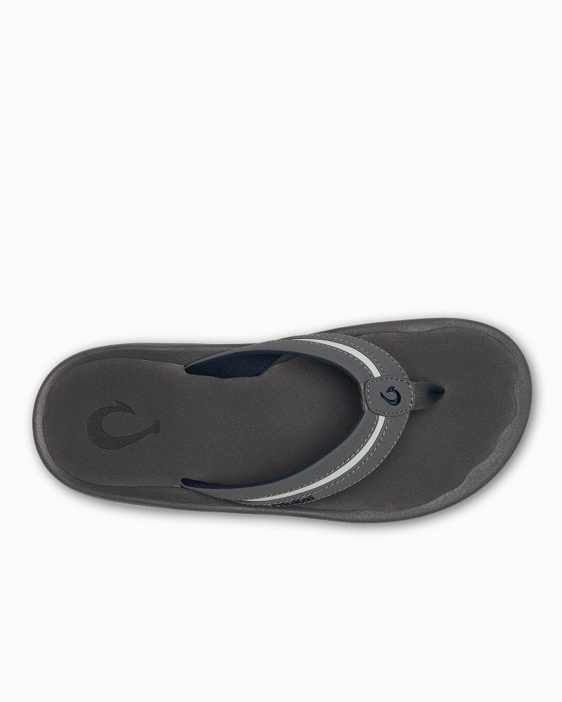 Men's OluKai Ohana Palua Sandals - Cloud Grey