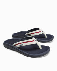 Men's OluKai Ohana Palua Sandals - Bright White