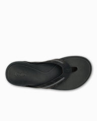 Men's OluKai Tuahine Palm Sandals - Lava Rock