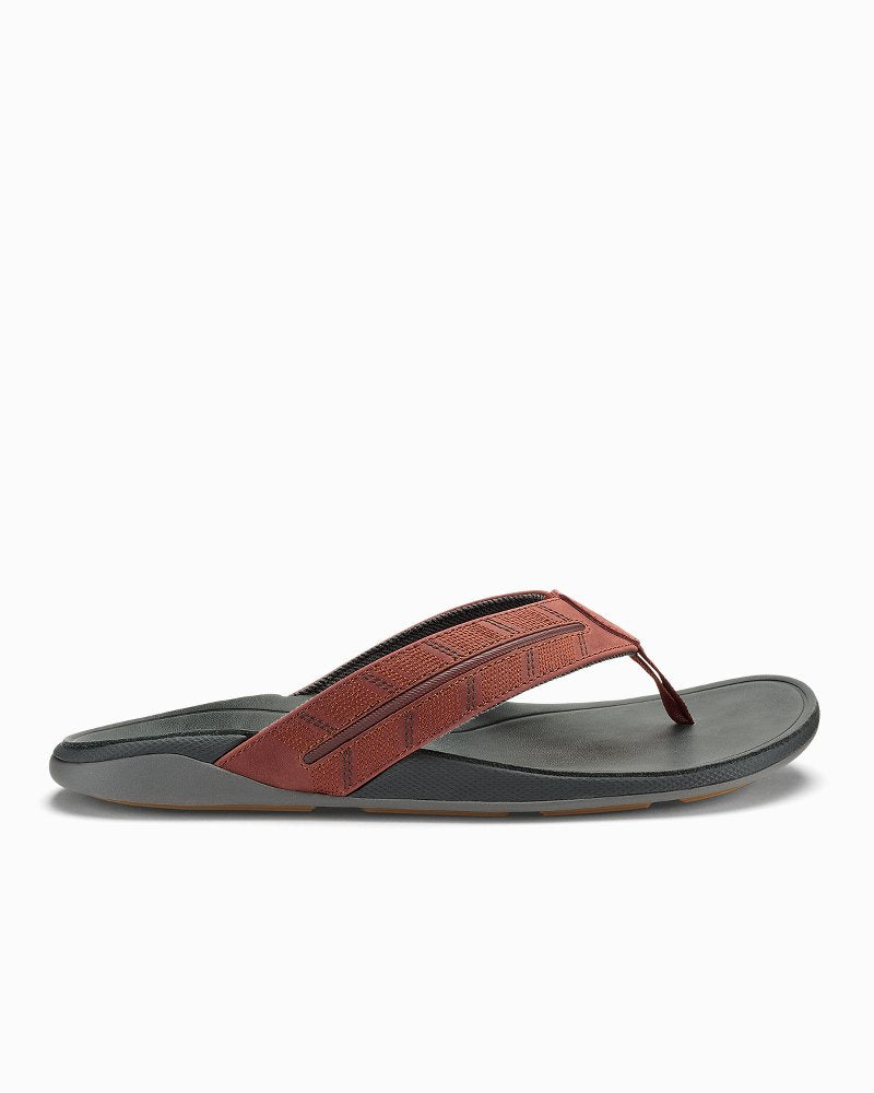 Men's OluKai Tuahine Palm Sandals - Canoe