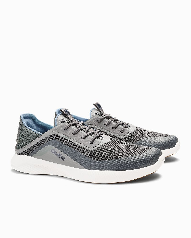 Men's OluKai Kialoa Sneakers - Charcoal