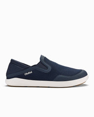 Men's OluKai Moku Slip-On Shoes - Trench Blue