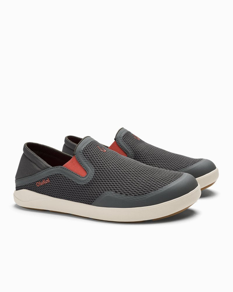 Men's OluKai Moku Slip-On Shoes - Island Salt