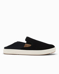 Men's OluKai Lae'ahi Nui Slip-On Shoes - Black