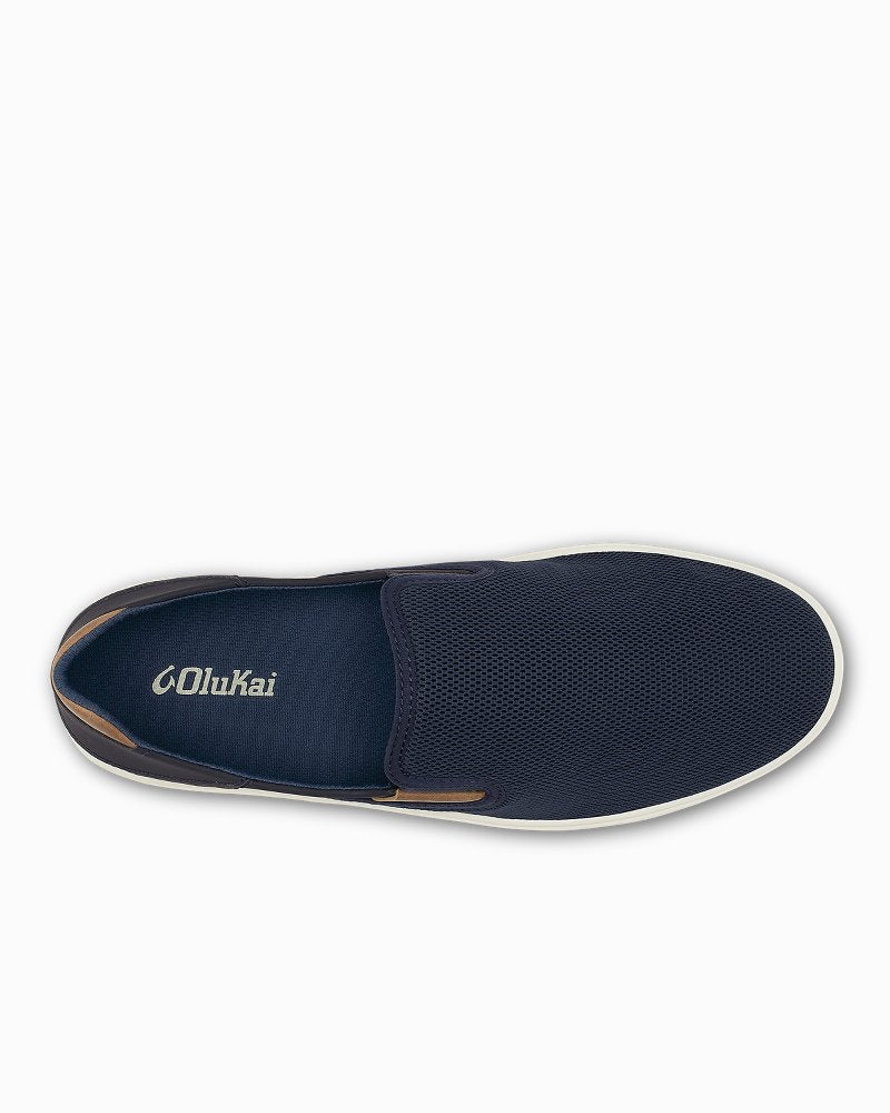 Men's OluKai Lae'ahi Nui Slip-On Shoes - Trench Blue