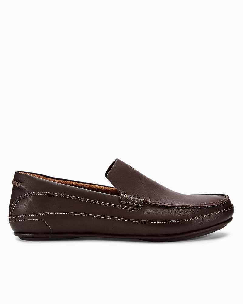 Tommy Bahama Exclusive Men's OluKai Niolo Driver Slip-On Shoes - Dark Wood