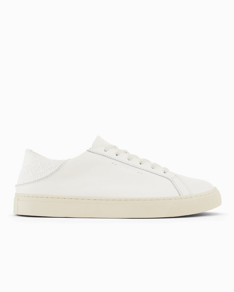 Men's OluKai Kou Lace-Up Shoes - White