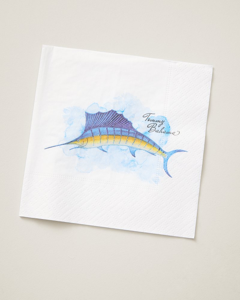 Marlin Bar Paper Napkins - Multicolor