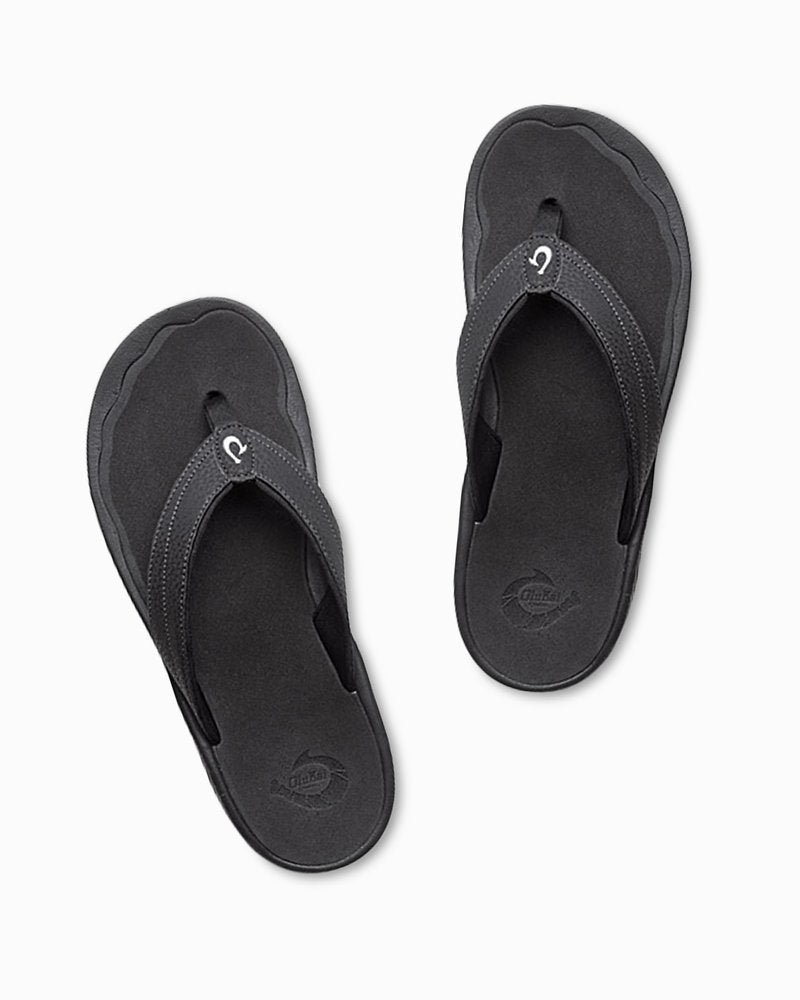 Women's OluKai 'Ohana Sandals - Black