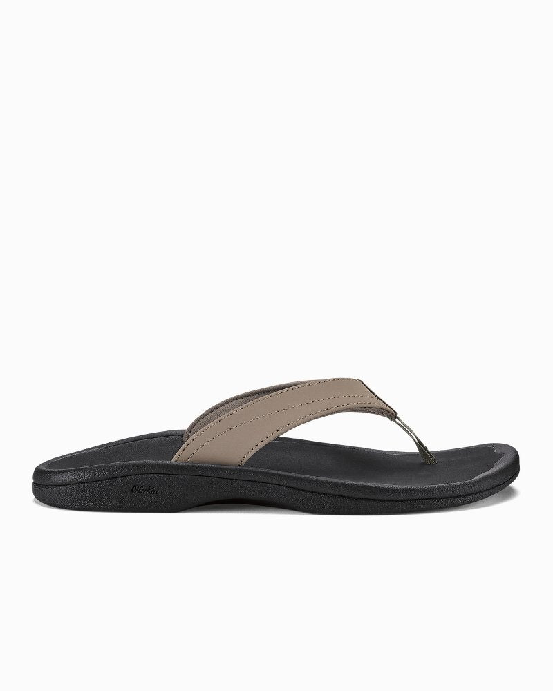 Women's OluKai 'Ohana Sandals - Warm Taupe/Black