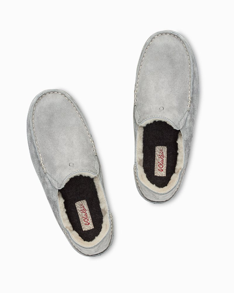 Women's OluKai Nohea Slippers - Pale Grey