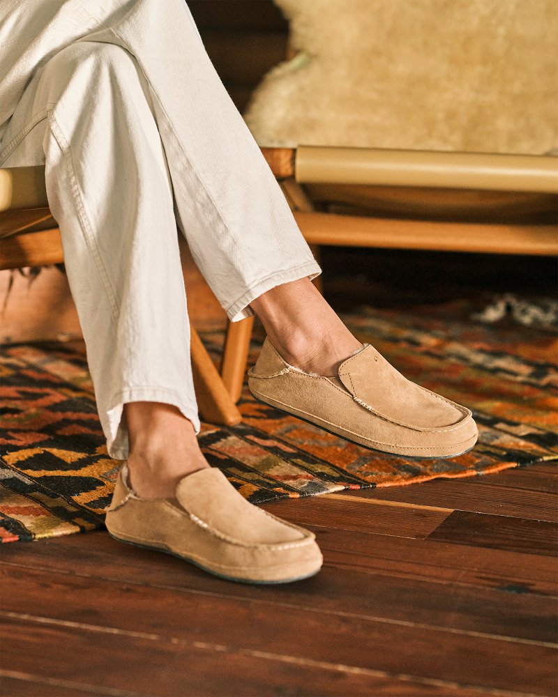 Women's OluKai Nohea Slippers - Tan