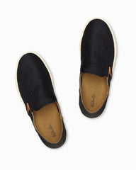 Women's OluKai Pehuea Slip-On Shoes - Black