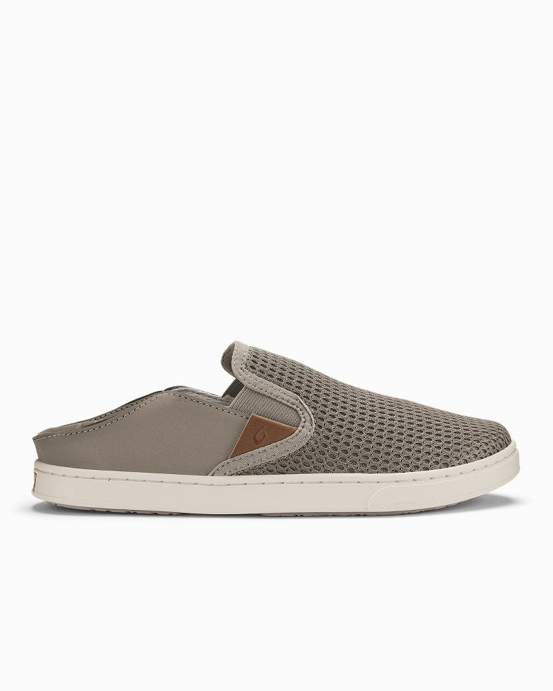 Women's OluKai Pehuea Slip-On Shoes - Taupe Grey