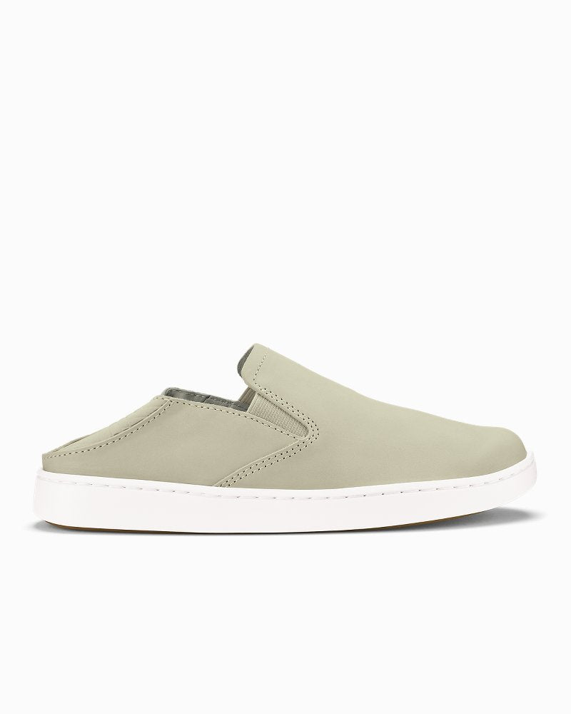 Women's OluKai Pehuea Leather Slip-On Shoes - Tapa