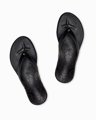 Women's OluKai Honu Sandals - Black