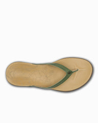 Women's OluKai Honu Sandals - Green Olive