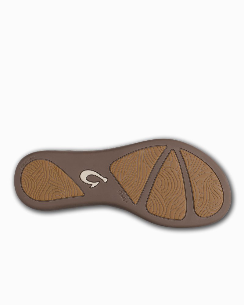 Women's OluKai Honu Sandals - Green Olive