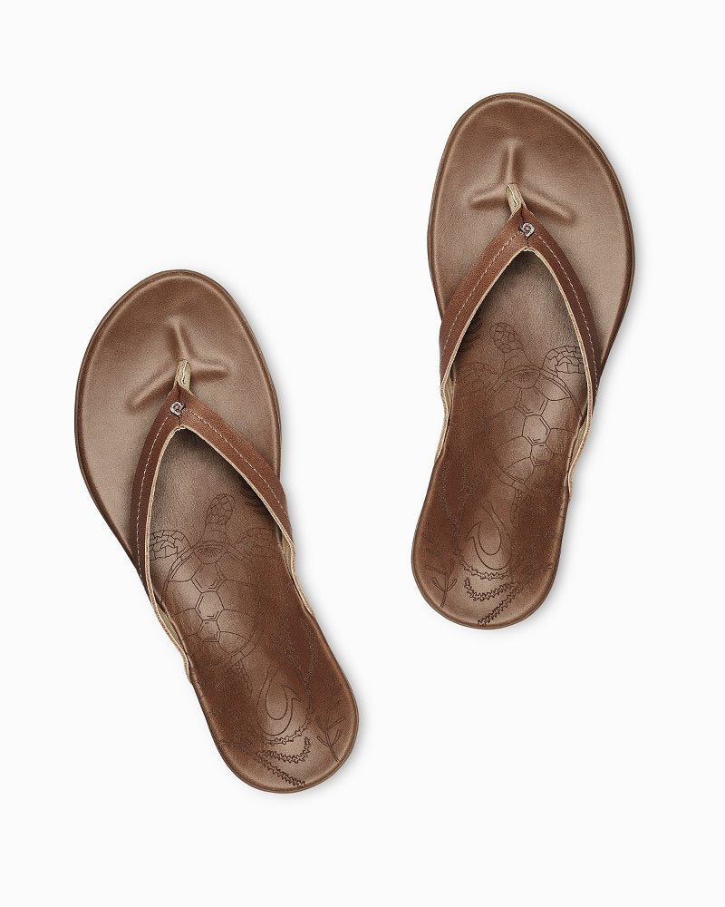 Women's OluKai Honu Sandals - Tan