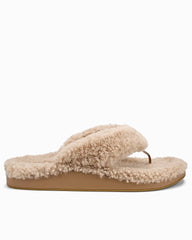 Women's OluKai Kīpe'a Heu Slippers - Light Tan