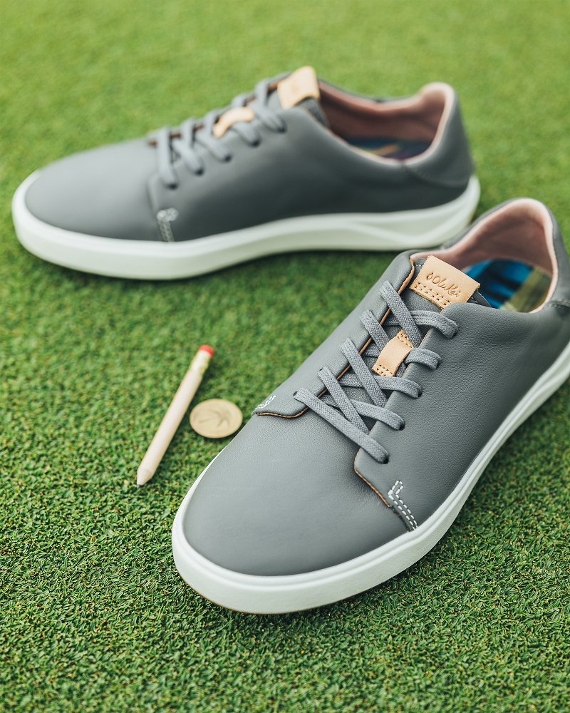 Women's OluKai Wailea Golf Shoes - Stone