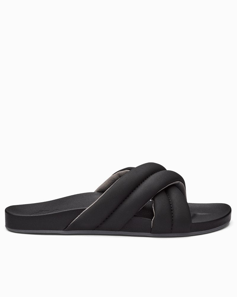 Women's OluKai Hila Sandals - Black