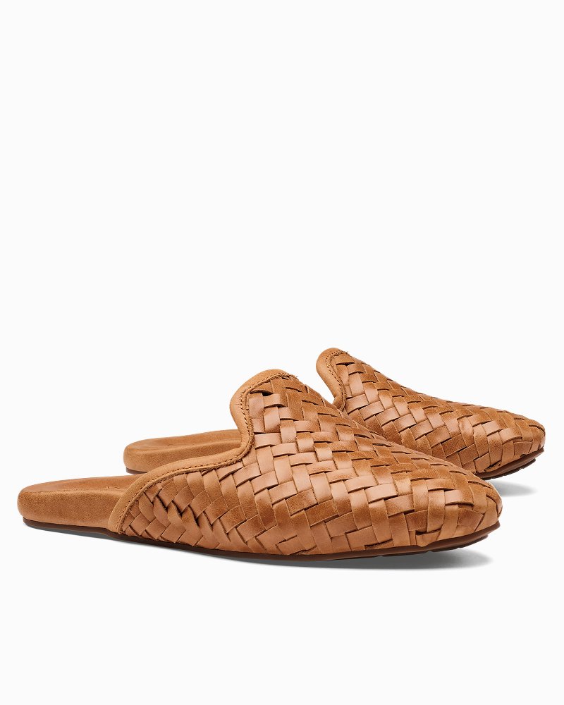 Women's OluKai Mi'i Mules - Kukui Brown