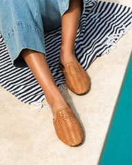Women's OluKai Mi'i Mules - Kukui Brown