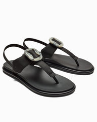 Women's OluKai La'I T-Bar Sandals - Lava Rock
