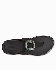Women's OluKai La'I T-Bar Sandals - Lava Rock